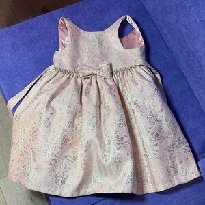 American Princess Pink and Gold Formal Dress